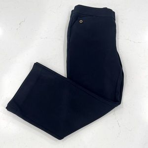 Ann Taylor Loft Size 10 Wide Leg Dress Pants Navy